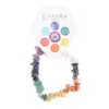 S03721538_13 Set of 24 Chakra Crystal Chip Bracelets in Display Box