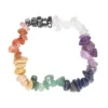 S03721538_15 Set of 24 Chakra Crystal Chip Bracelets in Display Box