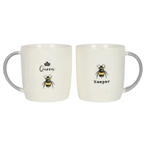 S03721743_0 Queen Bee and Bee Keeper Mug Set