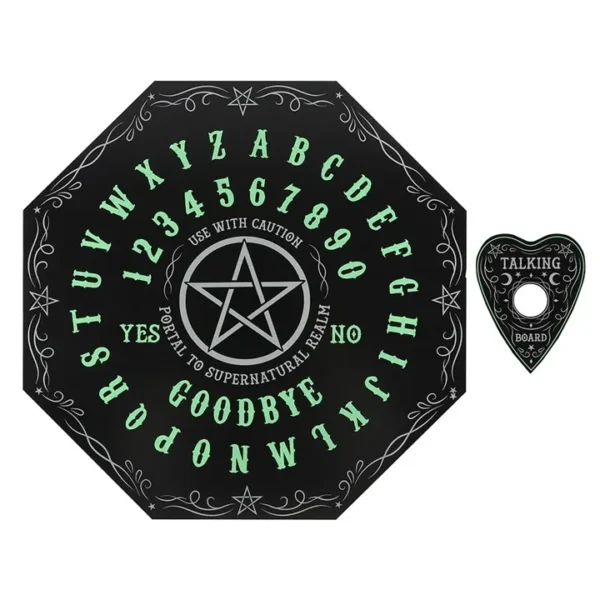 S03721758_0 Glow in the Dark Octagon Spirit Board