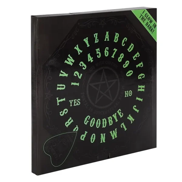 S03721758_12 Glow in the Dark Octagon Spirit Board