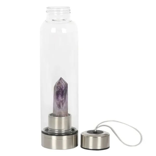 S03721981_13 Amethyst Calming Glass Water Bottle