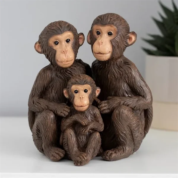 S03722275_13 Just The Tree Of Us Monkey Family Ornament