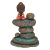 S03722289_12.webp Red Buddha and Rock Pond Backflow Incense Burner