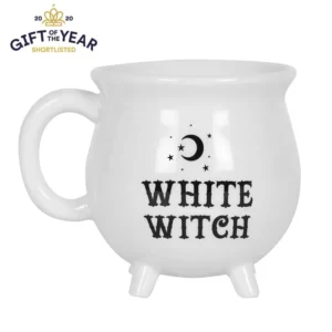 S03722369_0 White Witch Cauldron Mug