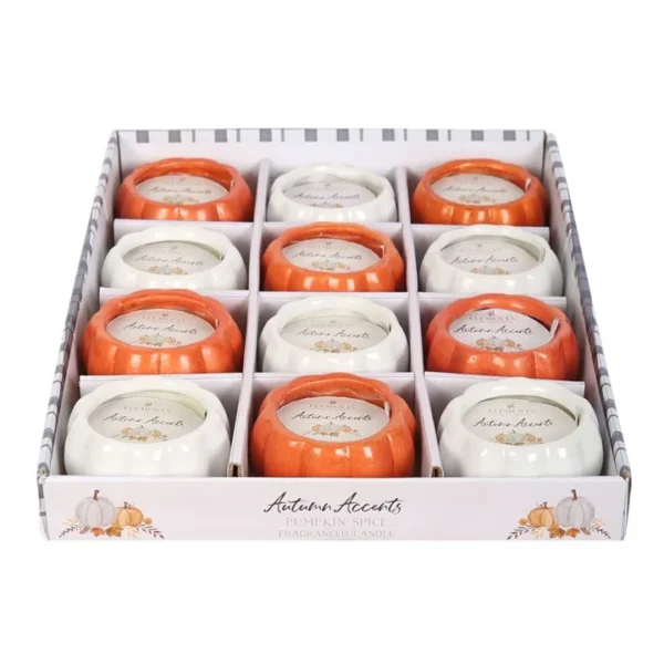 S03722370_12.webp Set of 12 Scented Pumpkin Candles