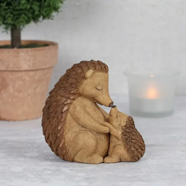 S03722385_14.webp Happy Hoglet Mother and Baby Hedgehog Ornament