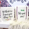 S03722403_13.webp Set of 2 She Said Yes Mugs