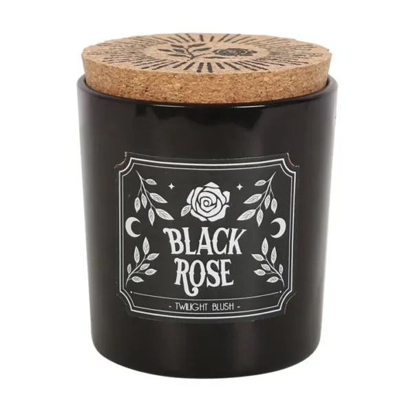 S03722409_12 Black Rose Twilight Blush Candle