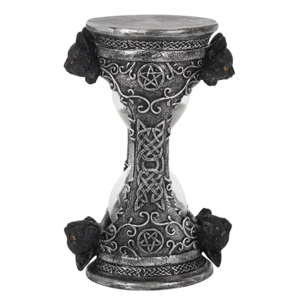 S03722416_12.webp 17cm Black Cat Hourglass Timer