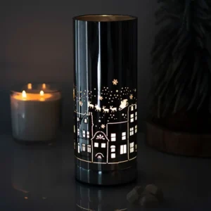 S03722960_0 Christmas Village Electric Aroma Lamp
