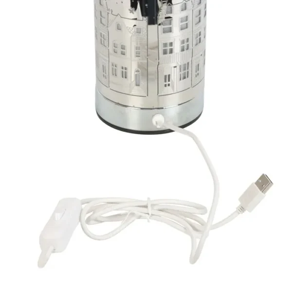 S03722960_13 Christmas Village Electric Aroma Lamp