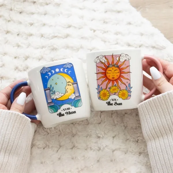 S03723334_15 Sun and Moon Celestial Mug Set