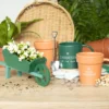 S03723343_16-2 Plain Plant Pot Ceramic Mug and Shovel Spoon