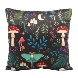 S03723393_0 35cm Square Dark Forest Print Cushion