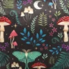 S03723393_12 35cm Square Dark Forest Print Cushion