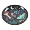 S03723429_12 Round Dark Forest Print Trinket Dish