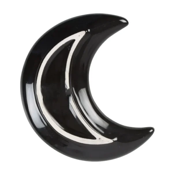 S03723431_13 Crescent Moon Dark Forest Print Trinket Dish