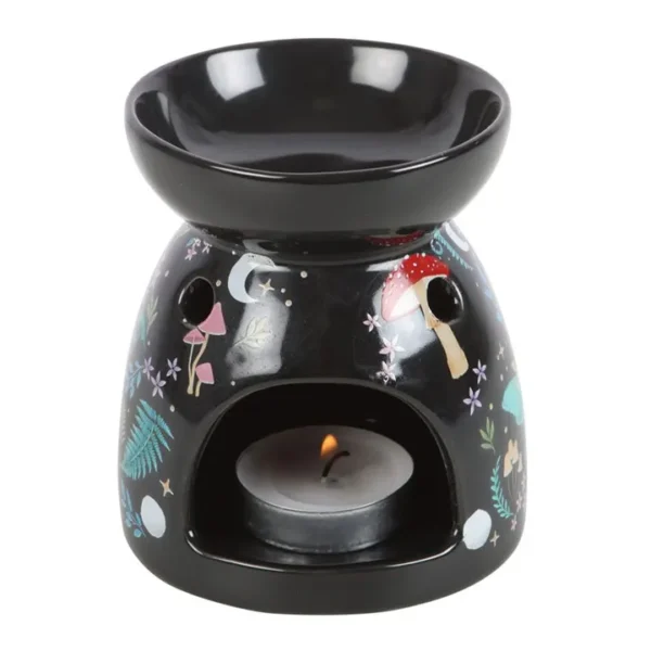 S03723443_12 Dark Forest Print Oil Burner