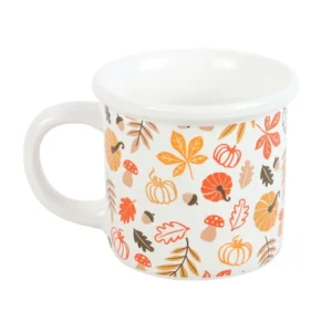 S03723493_0 Autumn Leaves and Pumpkins Mug