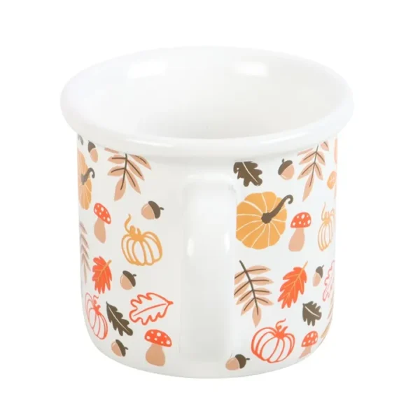 S03723493_12 Autumn Leaves and Pumpkins Mug