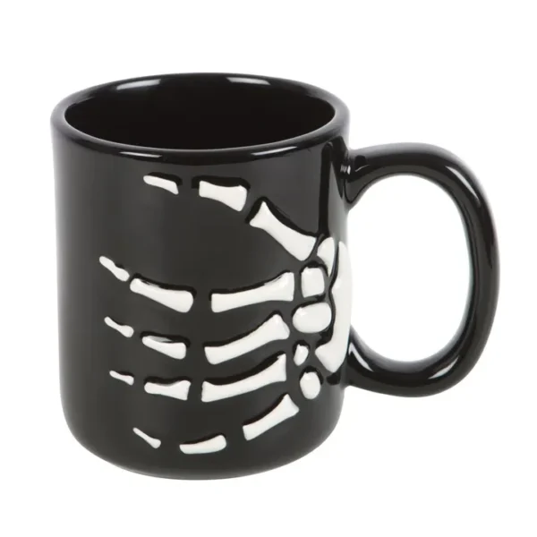 S03723572_0 Skeleton Hand Mug