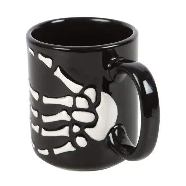 S03723572_12 Skeleton Hand Mug
