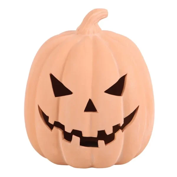 S03723583_0 22cm Terracotta Pumpkin Ornament