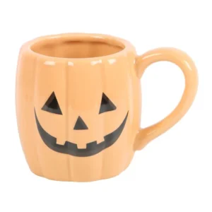 S03723587_0 Jack-o'-Lantern Pumpkin Shaped Mug