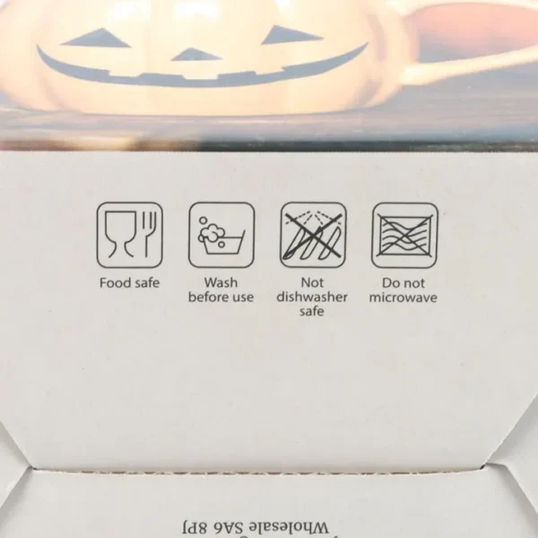 S03723587_15 Jack-o'-Lantern Pumpkin Shaped Mug