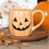 S03723587_16 Jack-o'-Lantern Pumpkin Shaped Mug