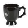 S03723589_0 Black Spider Teacup