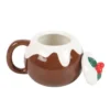 S03723670_12 Christmas Pudding Shaped Mug