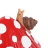 S03723682_14 Mushroom House Resin Incense Cone Burner