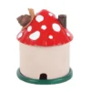 S03723682_15 Mushroom House Resin Incense Cone Burner