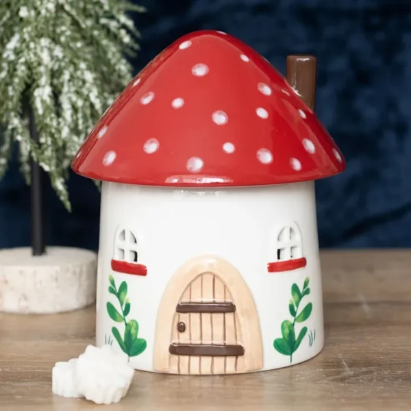 S03723690_15.webp Mushroom House Oil Burner and Wax Warmer
