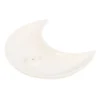 S03723769_13 White Crescent Moon Incense Stick Holder