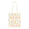 S03724025_0 Funky Fungi Mushroom Print Polycotton Tote Bag