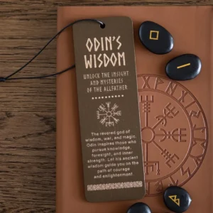main-100.webp Odin's Wisdom Wooden Bookmark