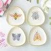 main.webp Set of 4 Floral Bug Trinket Dishes