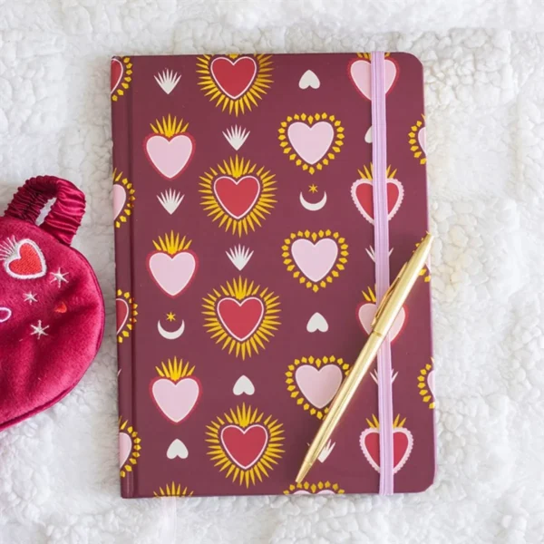 main-130.webp Sacred Heart Print A5 Notebook
