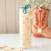 main-134.webp Howdy Cowboy Boot Print Floral Tube Candle