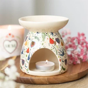 main-146.webp Cream Midnight Bloom Print Oil Burner