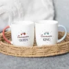 Caravan King and Caravan Queen Couples Mug Set