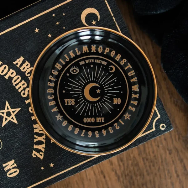 main-324.webp Round Black Talking Board Trinket Dish
