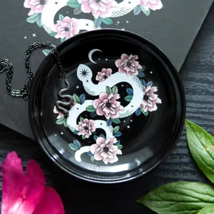 main-325.webp Floral Snake Trinket Dish