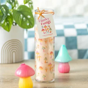 main-326.webp Funky Fungi Mushroom Print Tube Candle