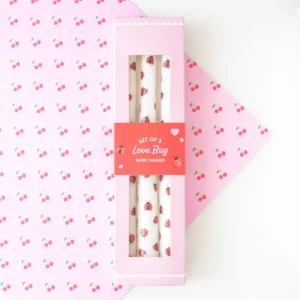 main-330.webp Set of 3 Love Bug Ladybird Taper Candles