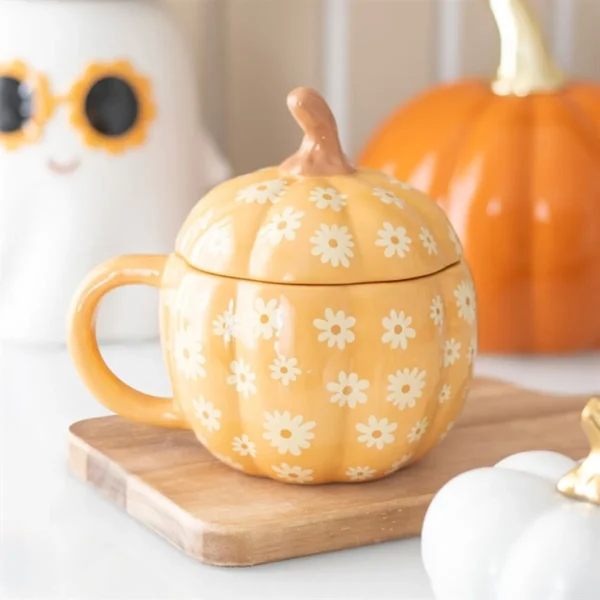 main-359.webp Groovy Floral Pumpkin Lidded Mug