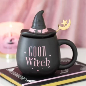 main-407.webp Good Witch Lidded Mug with Spoon